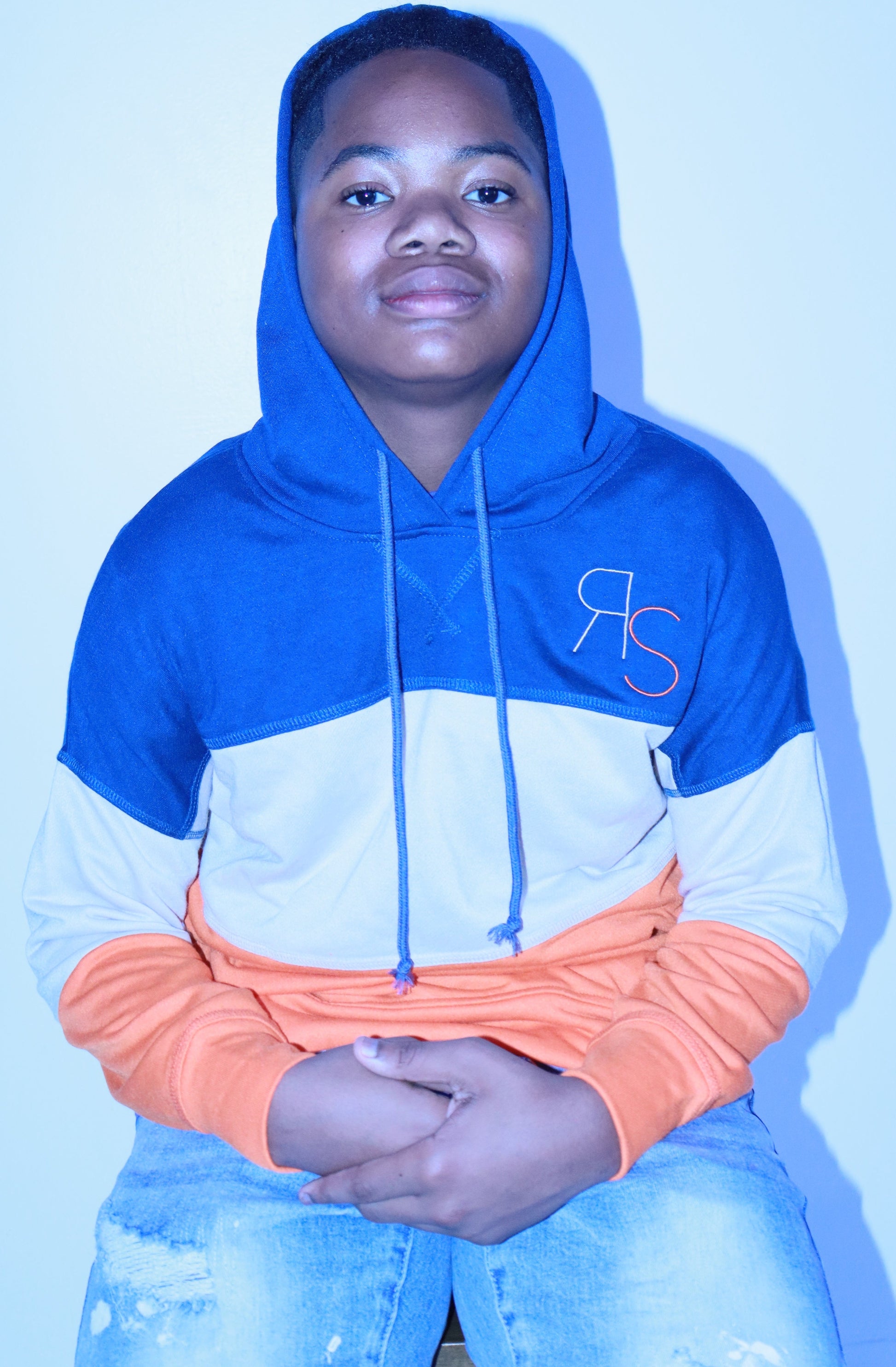 Ruth Stylez Color Block Hoodie