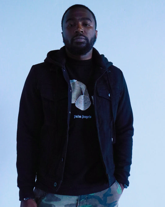 Respect The Style Classic Black Denim Jacket!