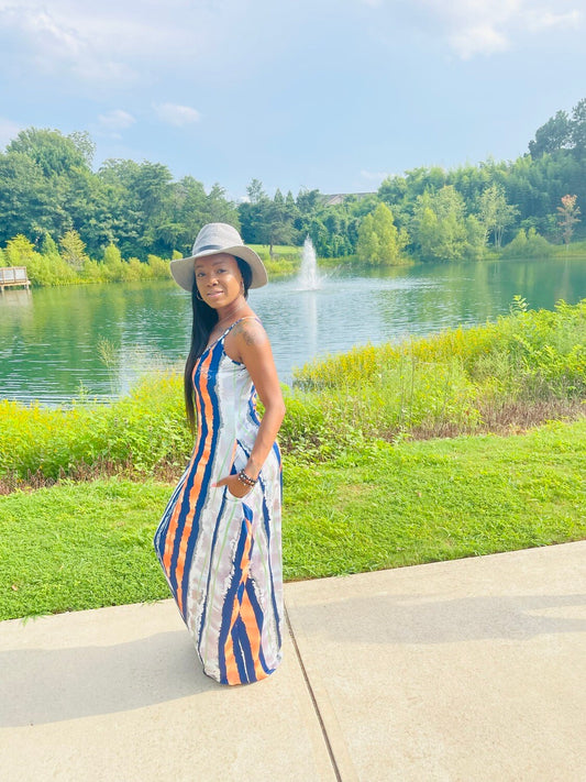 Ruth Stylez  Multi-Color "On The Go" Dress!