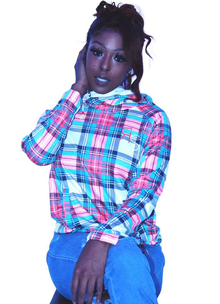 Ruth Stylez Plaid Hoodie