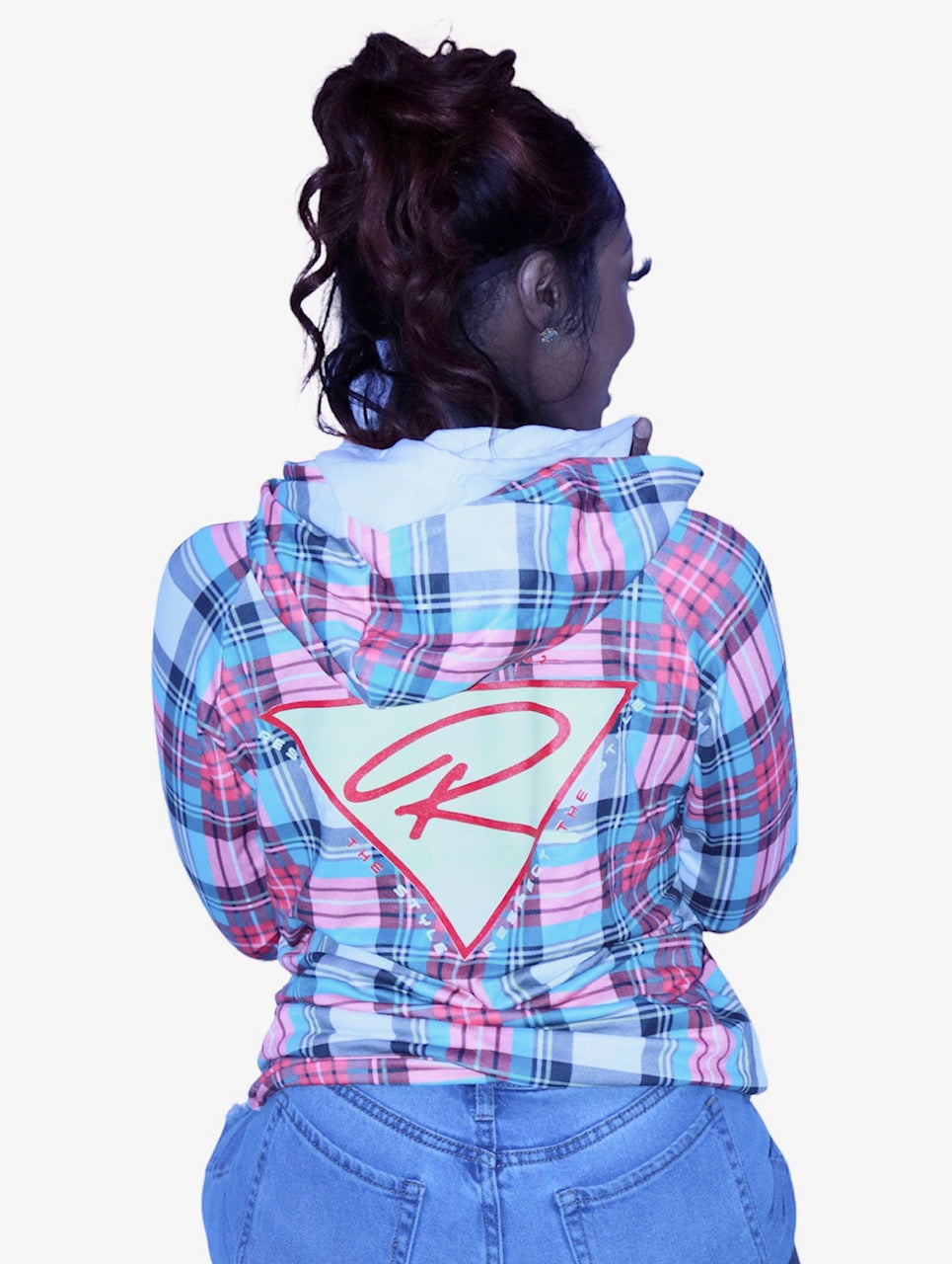 Ruth Stylez Plaid Hoodie
