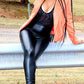 Ruth Stylez High-Waist Faux Leather Leggings