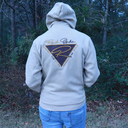 Respect the Style by Ruth Stylez Multi-Color Retro Hoodie!